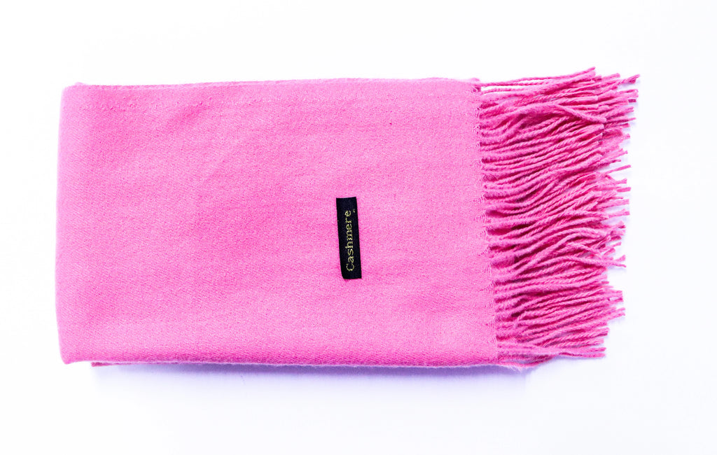 Bufanda cashmere minimalista