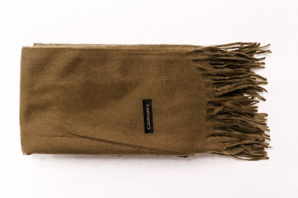 Bufanda cashmere minimalista