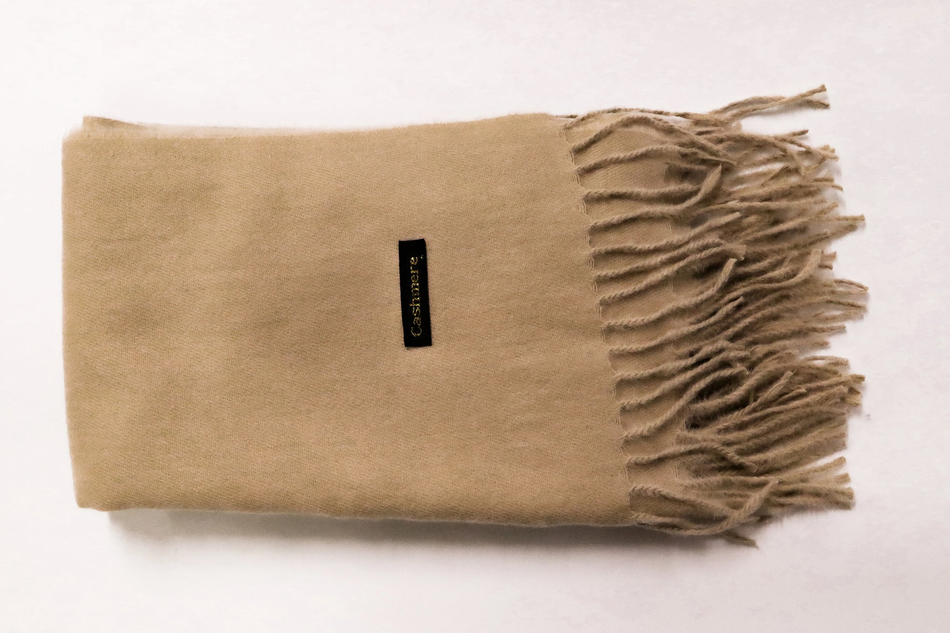 Bufanda cashmere minimalista