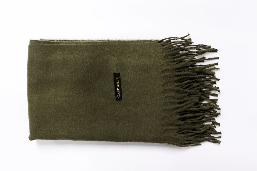 Bufanda cashmere minimalista