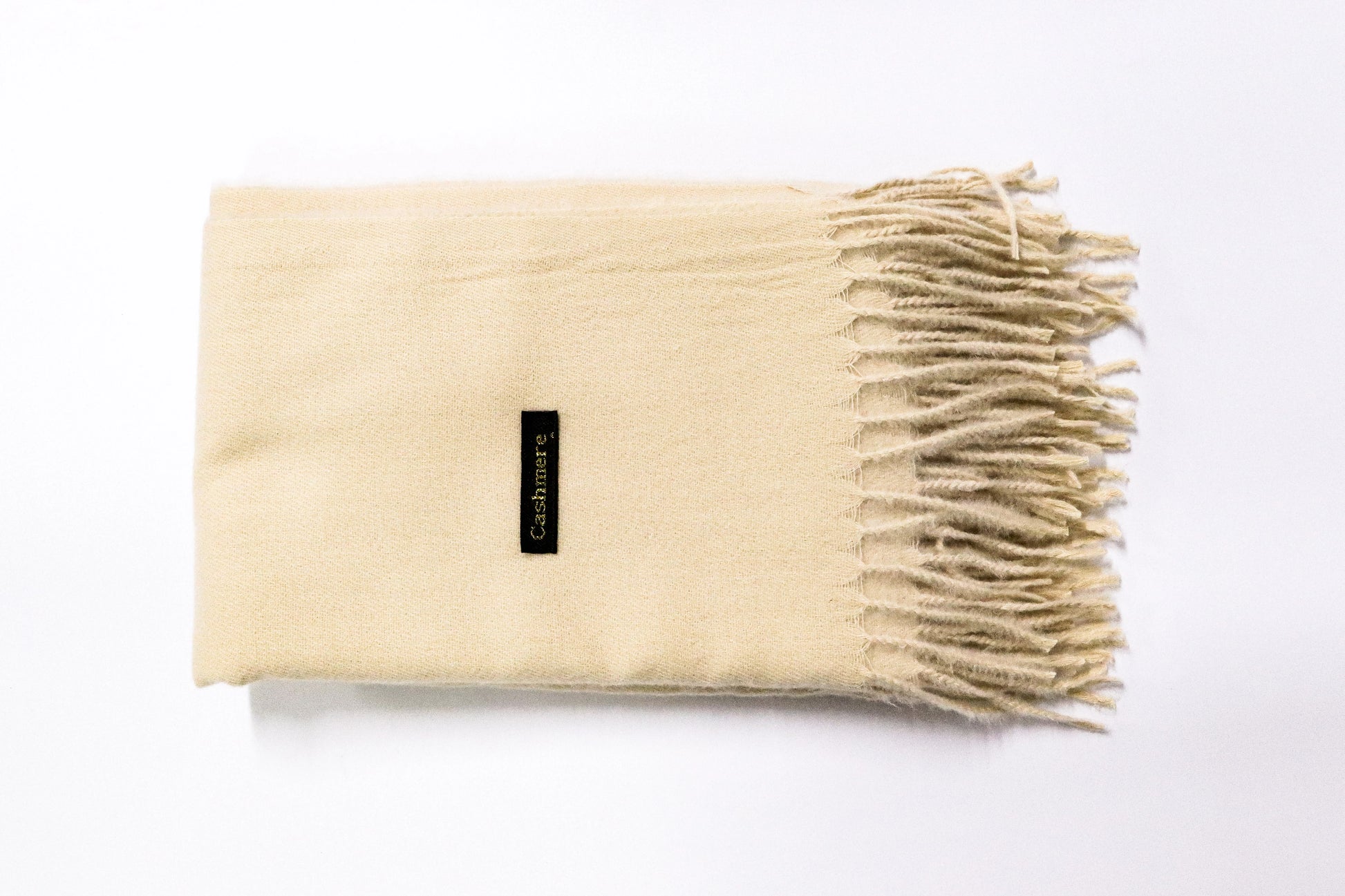 Bufanda cashmere minimalista