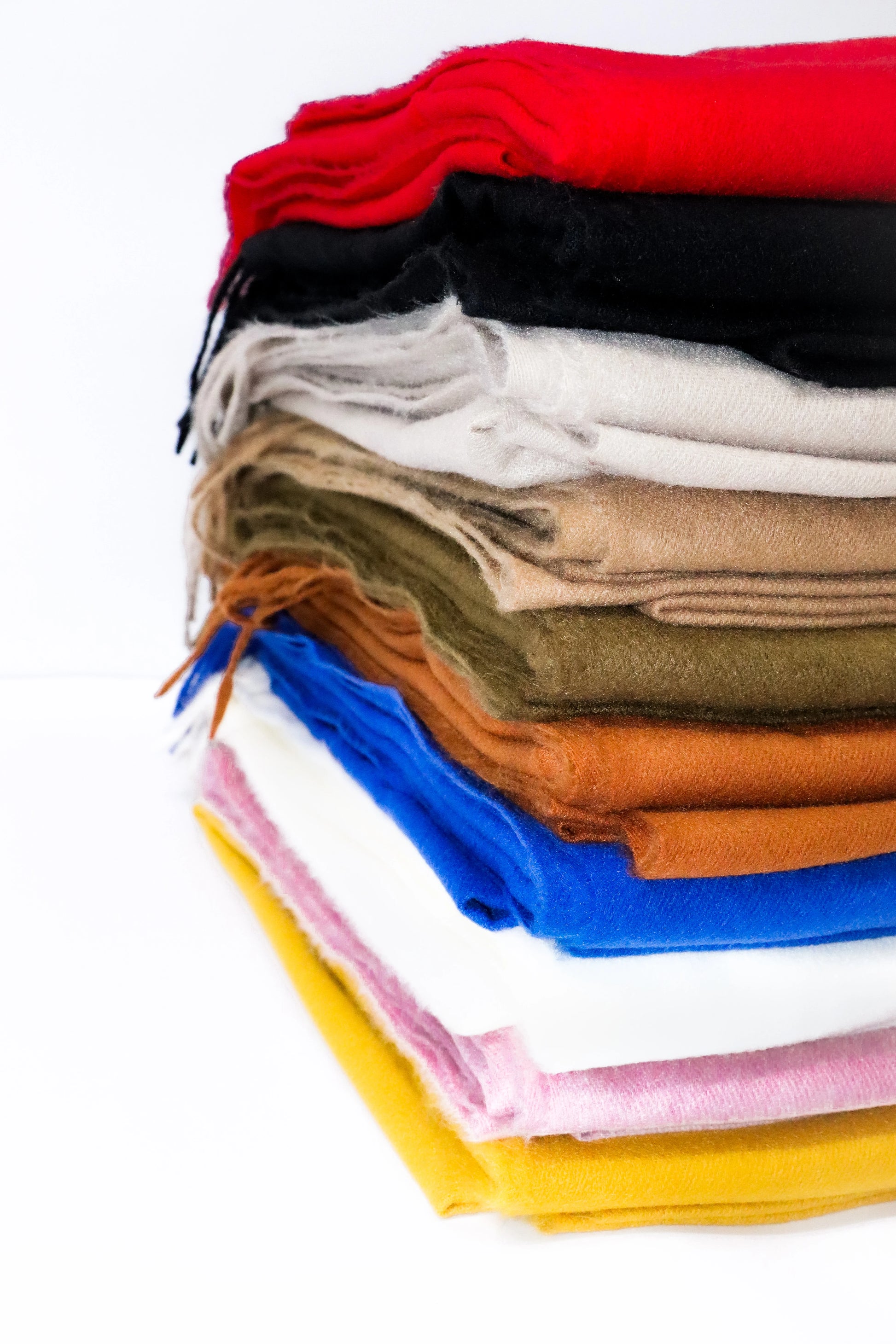 Bufanda cashmere minimalista