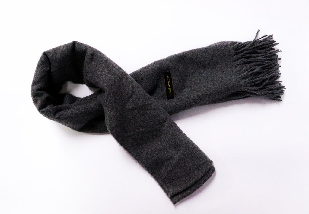 Bufanda cashmere minimalista