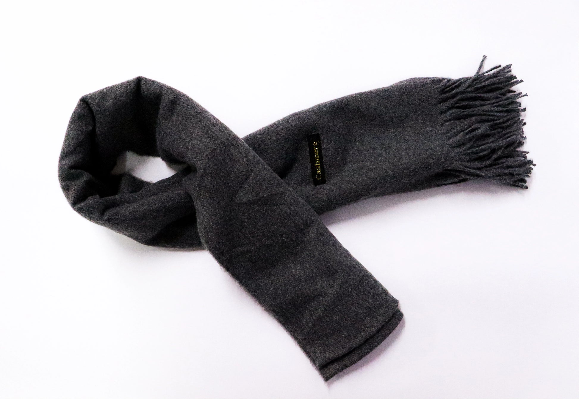 Bufanda cashmere minimalista