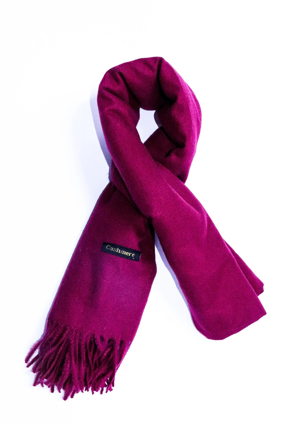 Bufanda cashmere minimalista
