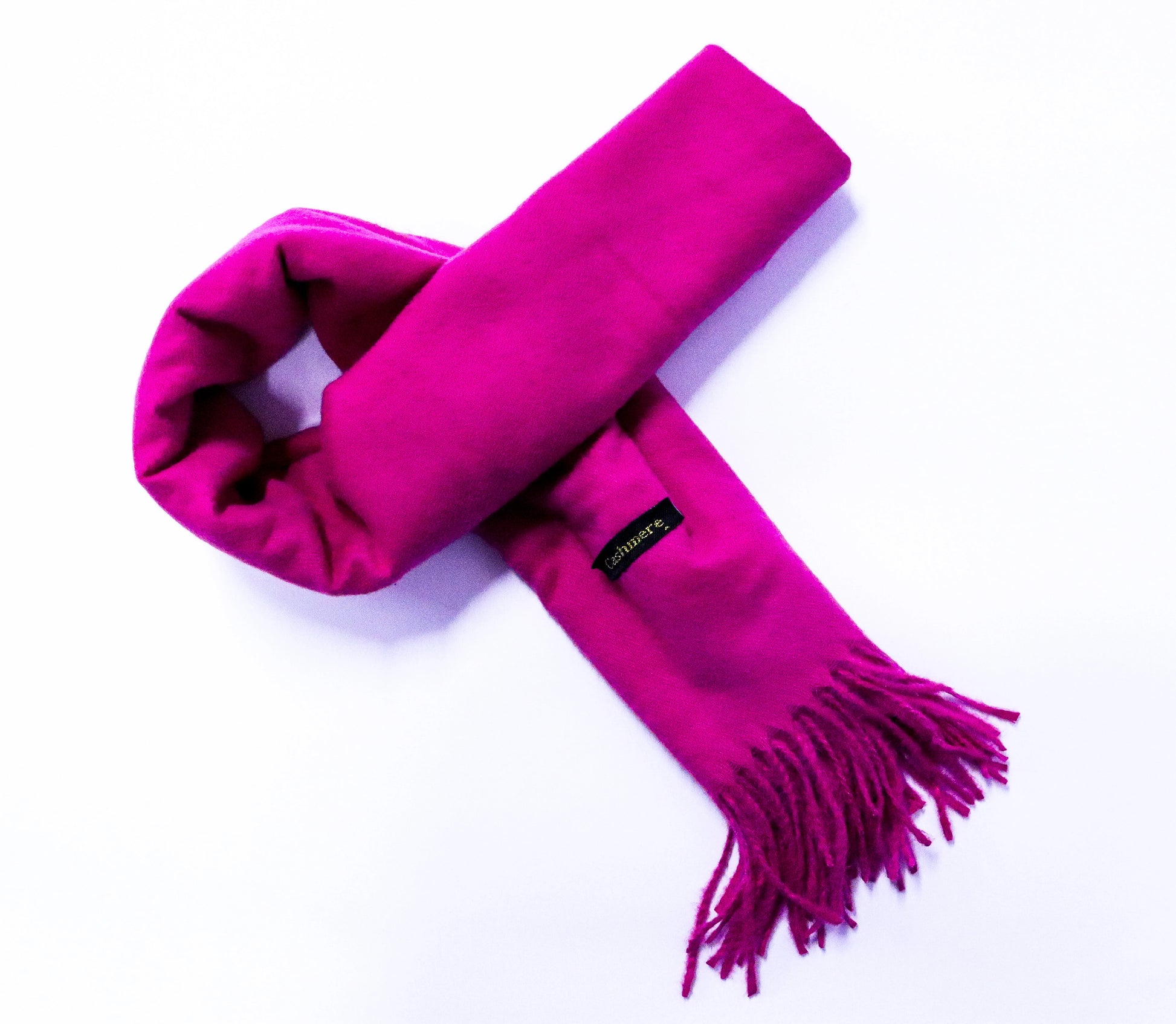 Bufanda cashmere minimalista