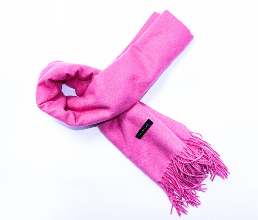 Bufanda cashmere minimalista