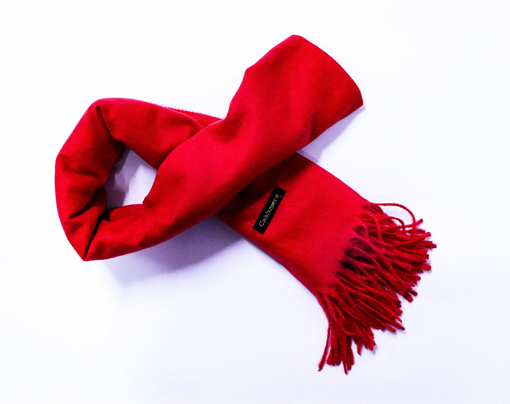 Bufanda cashmere minimalista