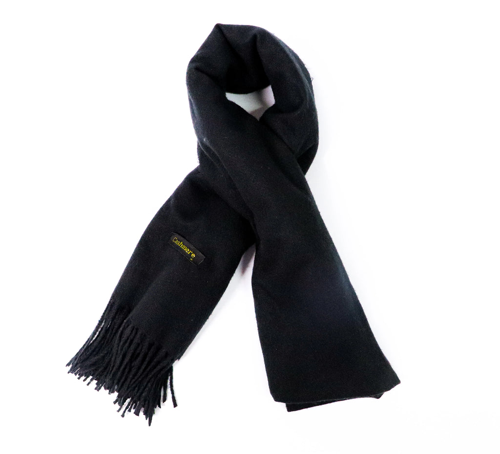 Bufanda cashmere minimalista