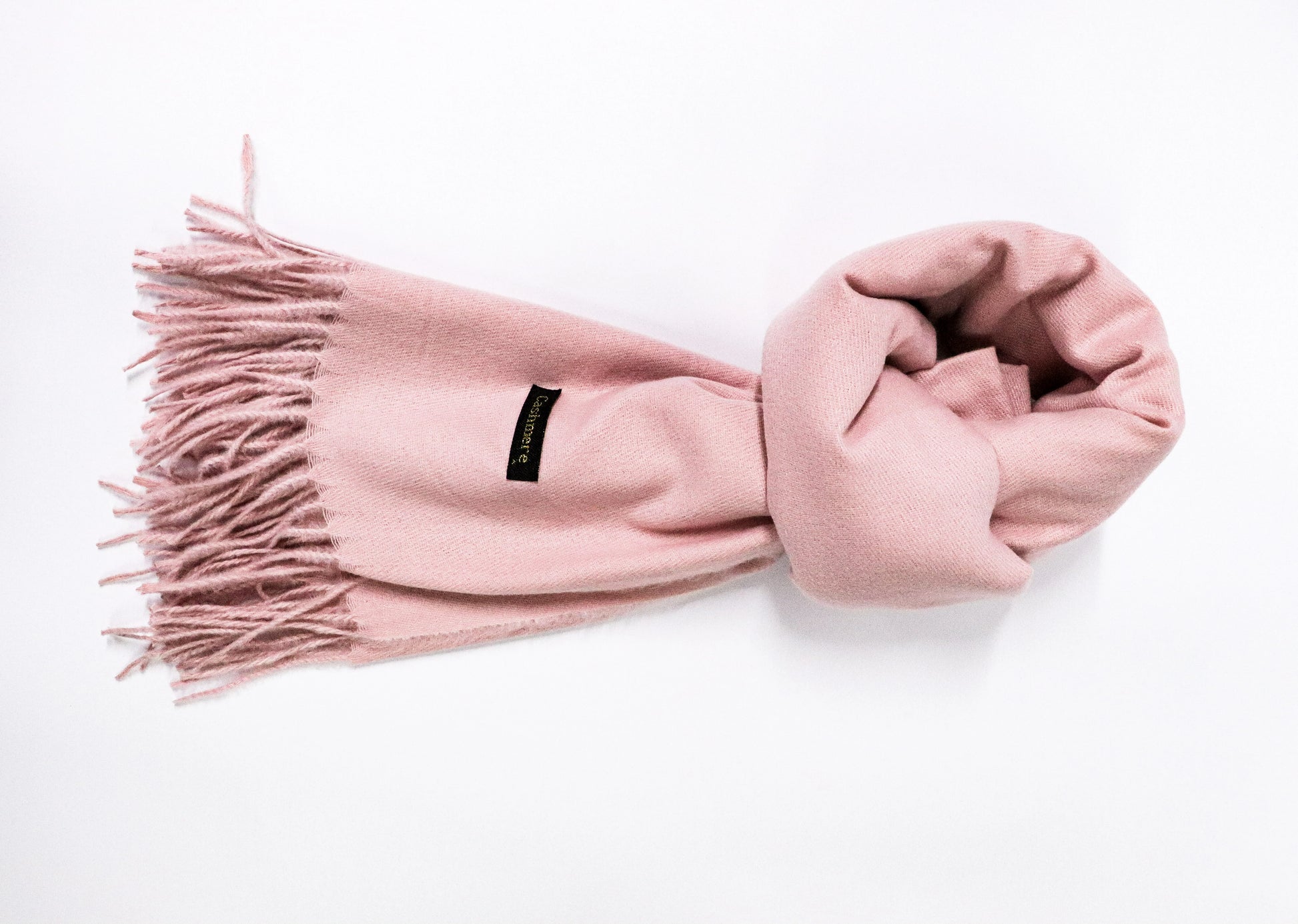 Bufanda cashmere minimalista