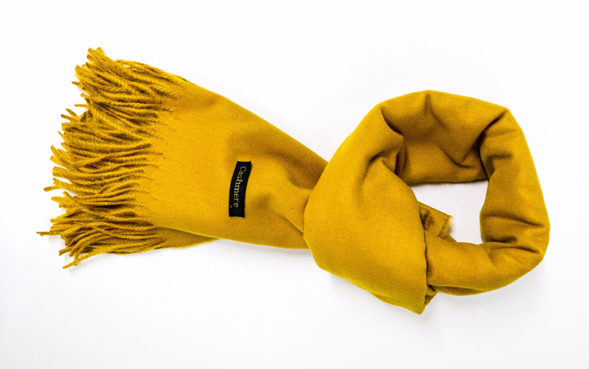 Bufanda cashmere minimalista