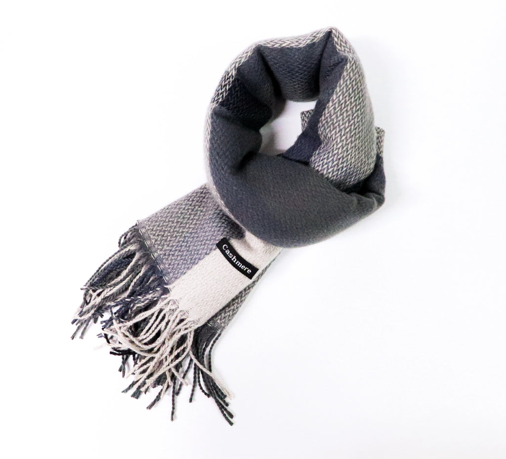 Bufanda cashmere cuadros