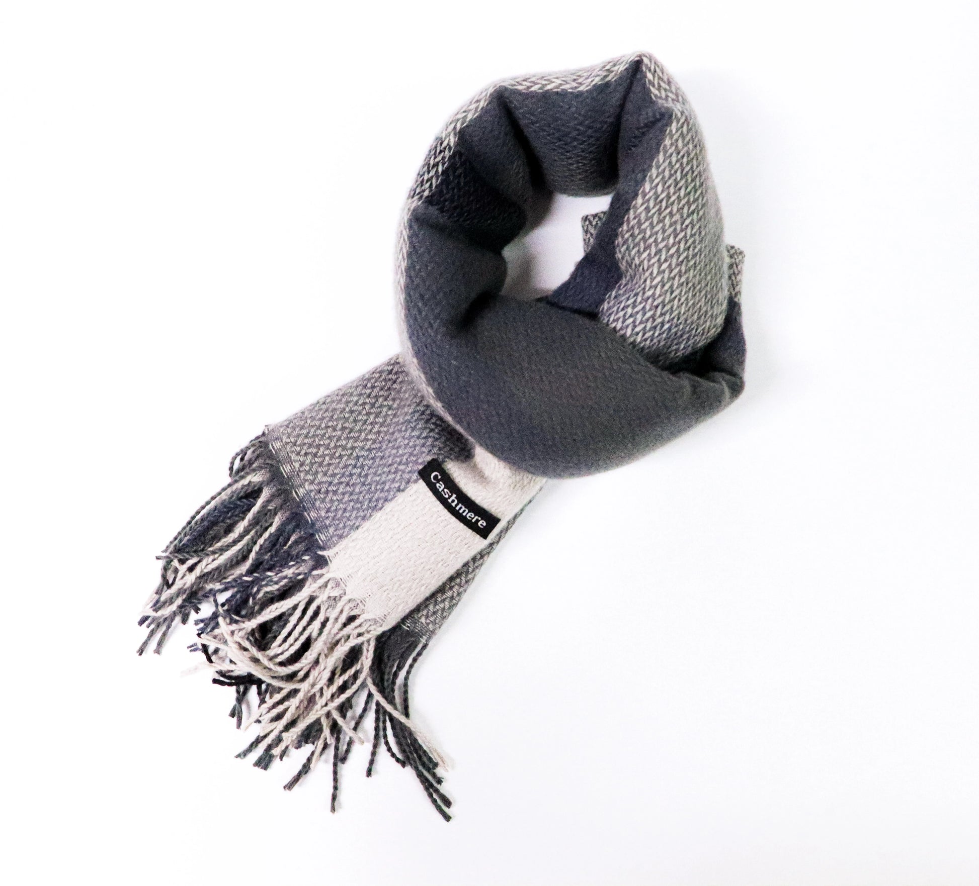 Bufanda cashmere cuadros