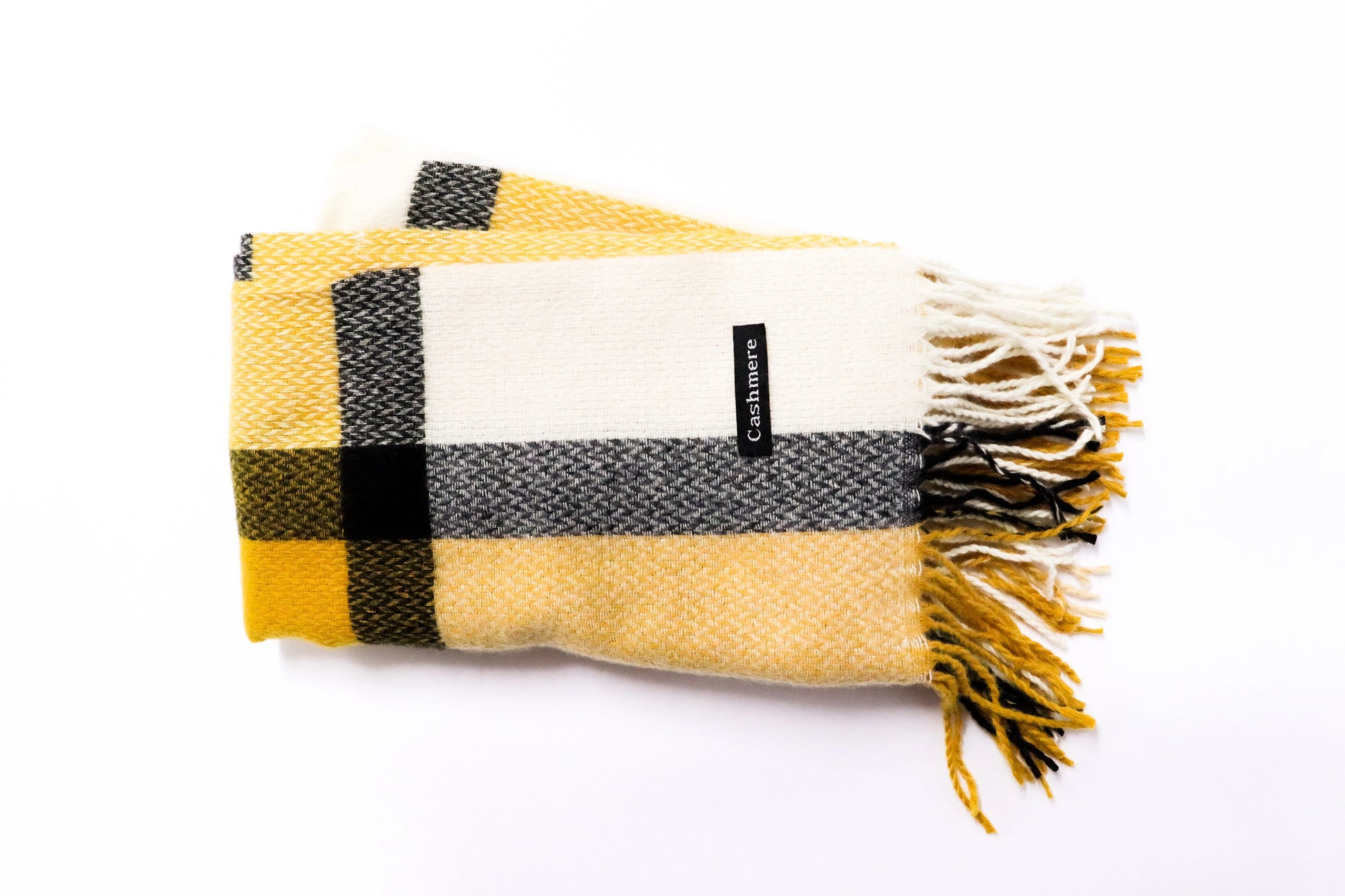 Bufanda cashmere cuadros