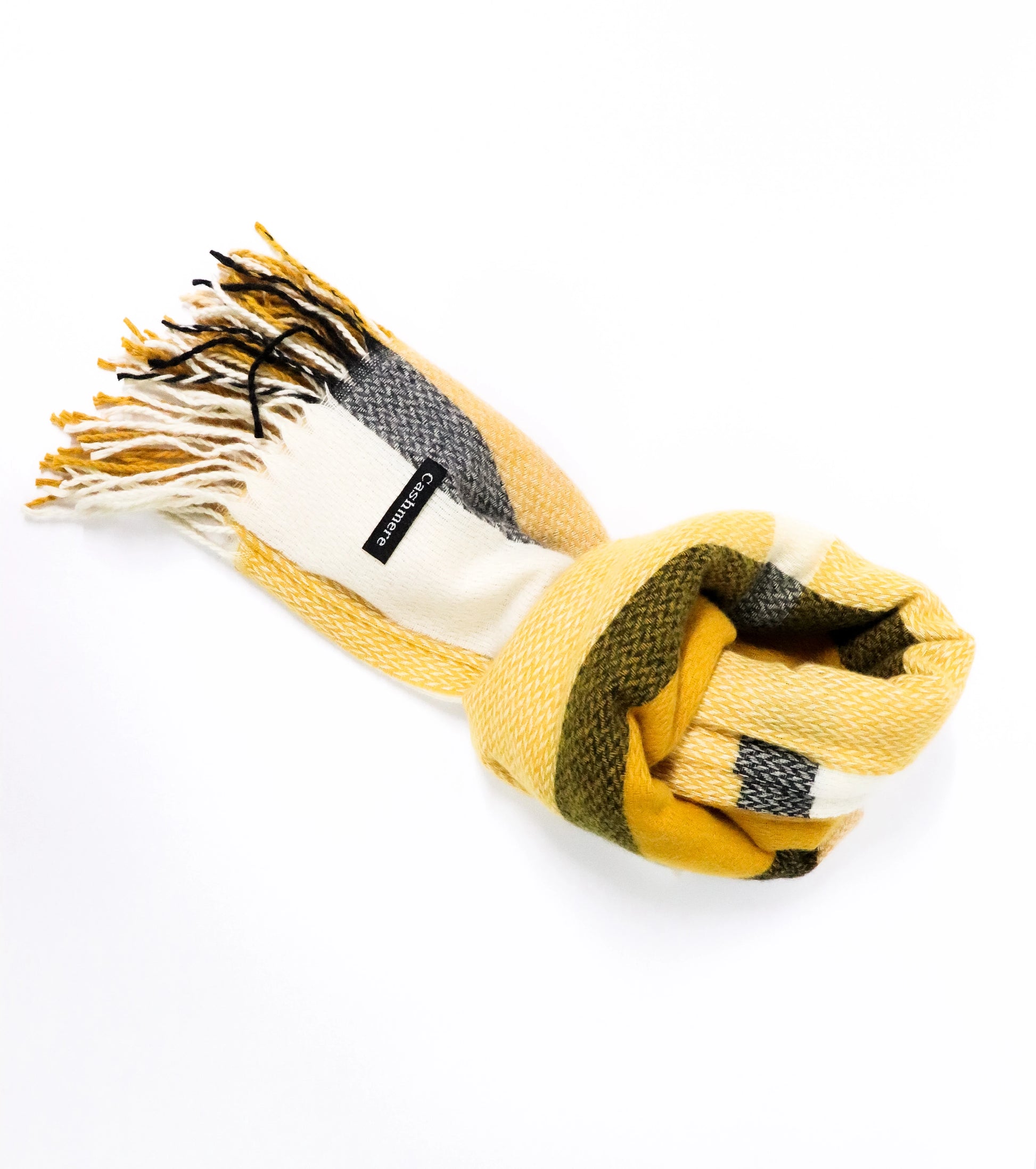 Bufanda cashmere cuadros