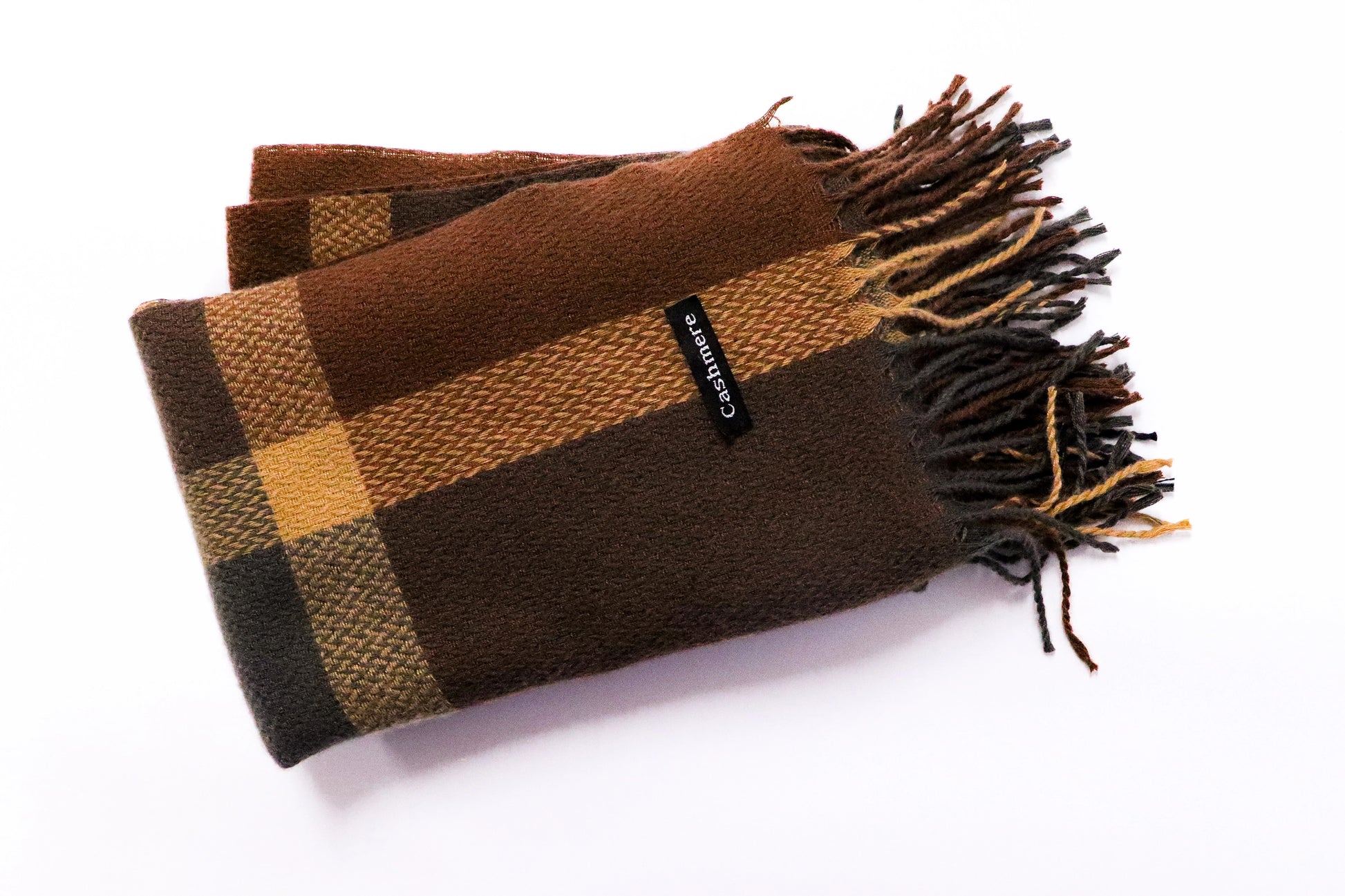 Bufanda cashmere cuadros