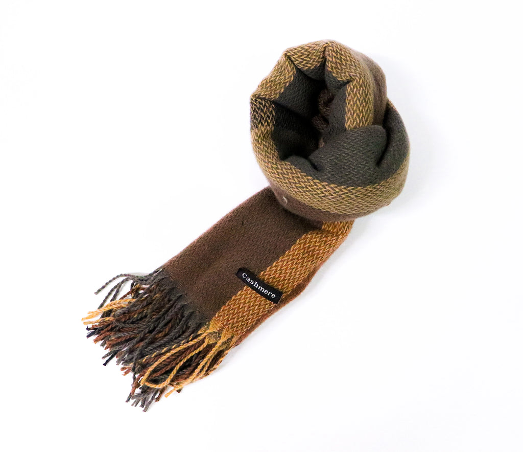 Bufanda cashmere cuadros