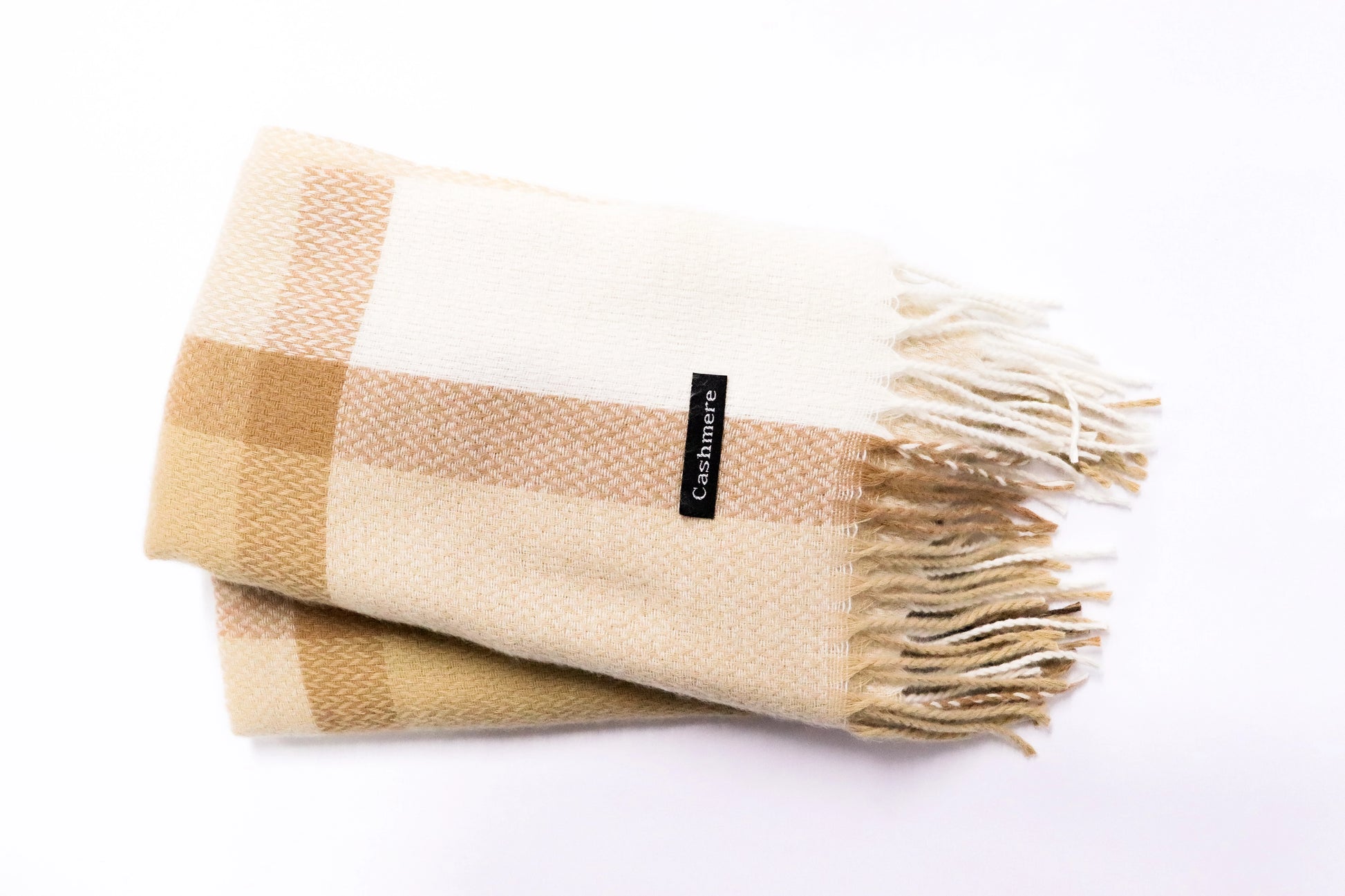 Bufanda cashmere cuadros