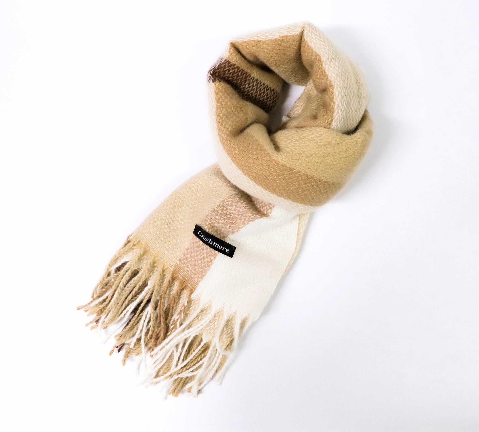 Bufanda cashmere cuadros