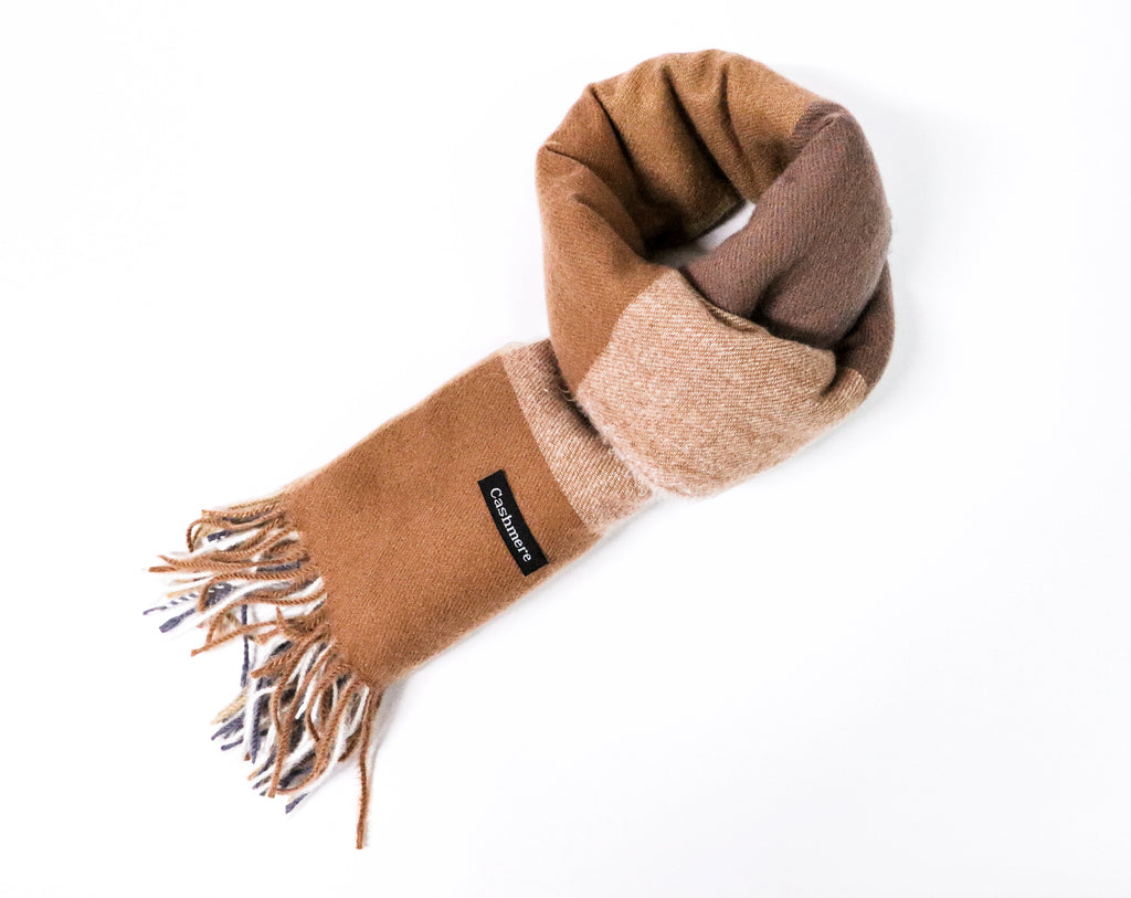 Bufanda cashmere cuadros