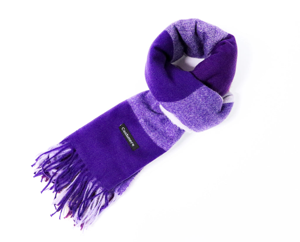 Bufanda cashmere cuadros