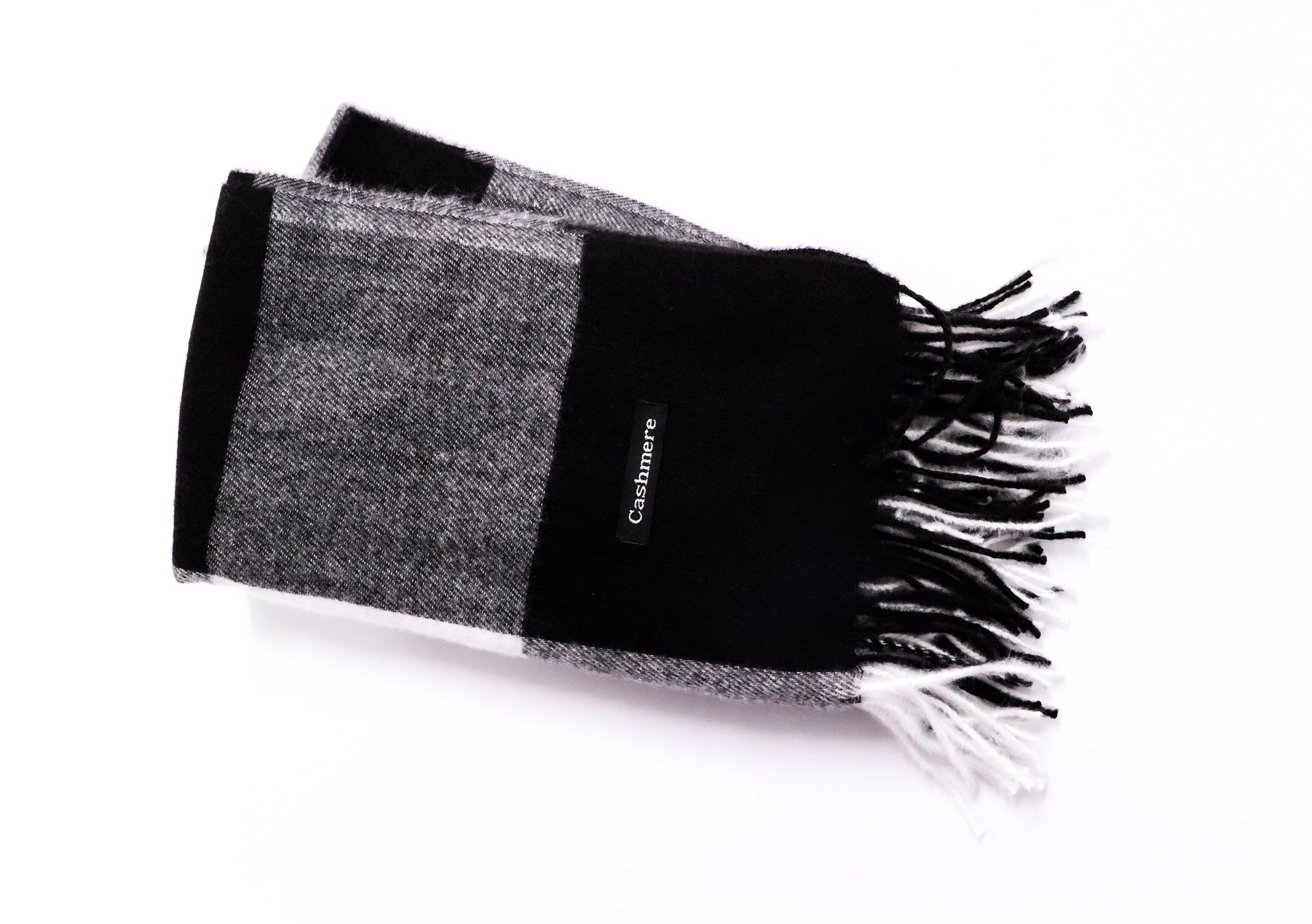 Bufanda cashmere cuadros