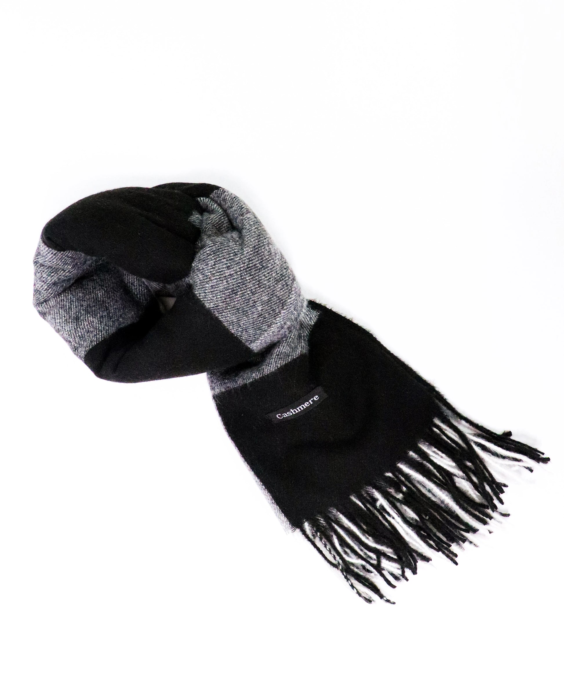 Bufanda cashmere cuadros