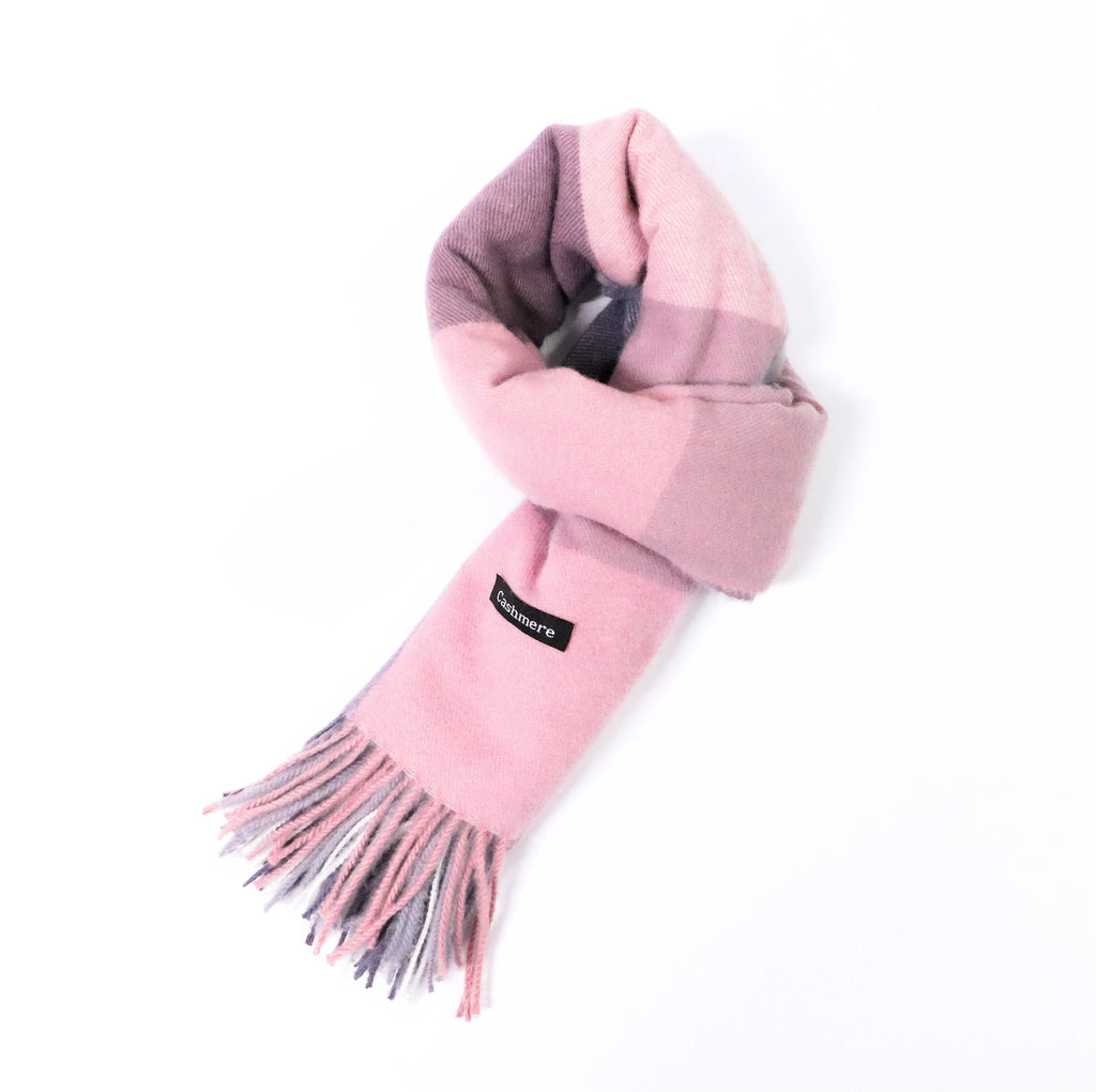 Bufanda cashmere cuadros