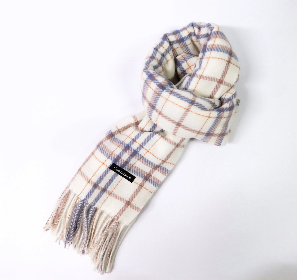 Bufanda cashmere cuadros