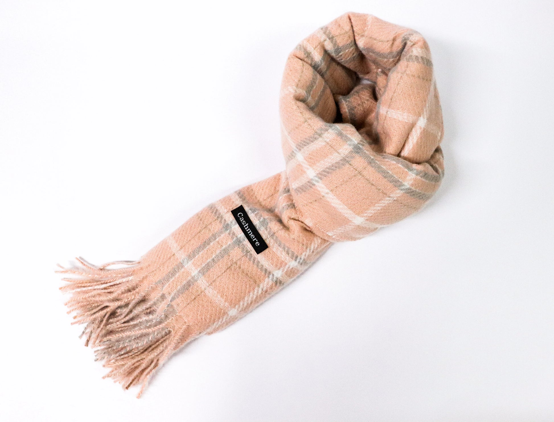 Bufanda cashmere cuadros
