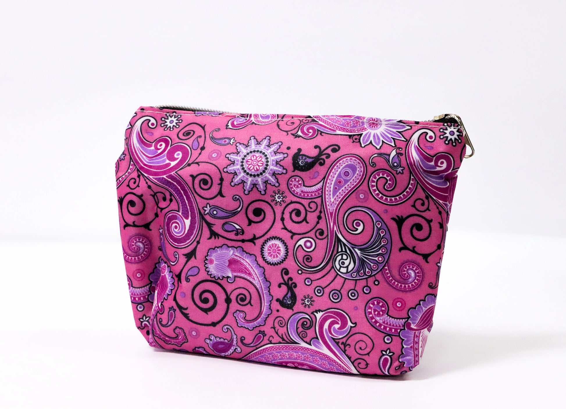 Bolsa plegable formas rosada