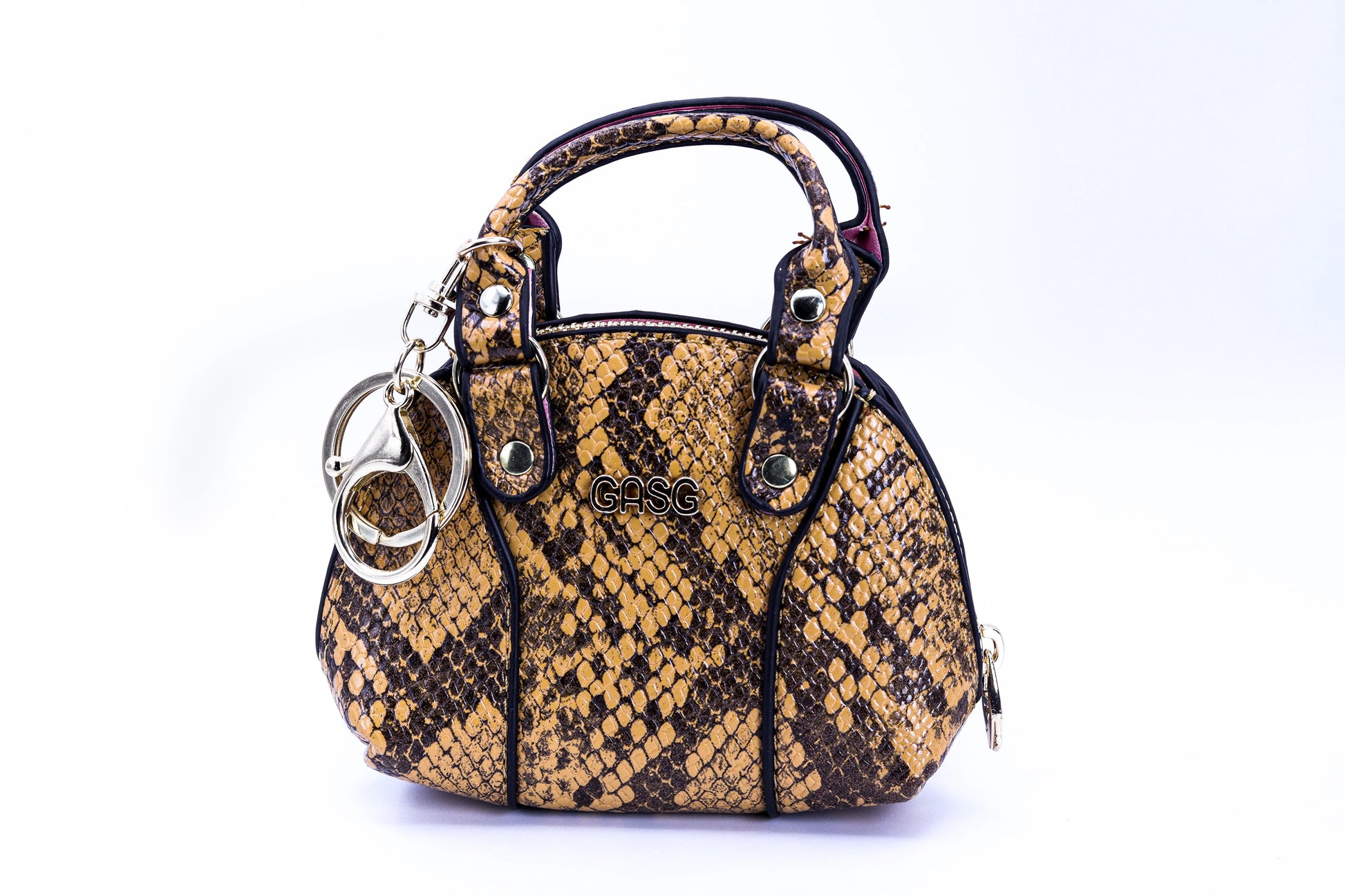 Cartera pequeña textura serpiente