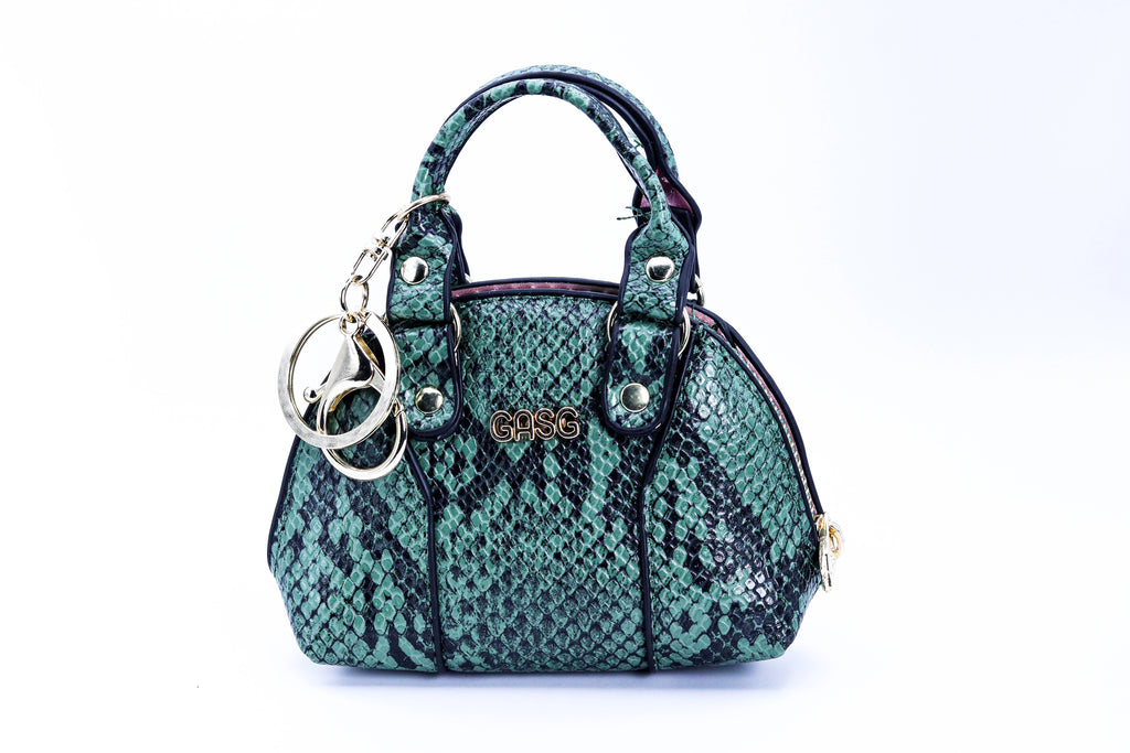 Cartera pequeña textura serpiente