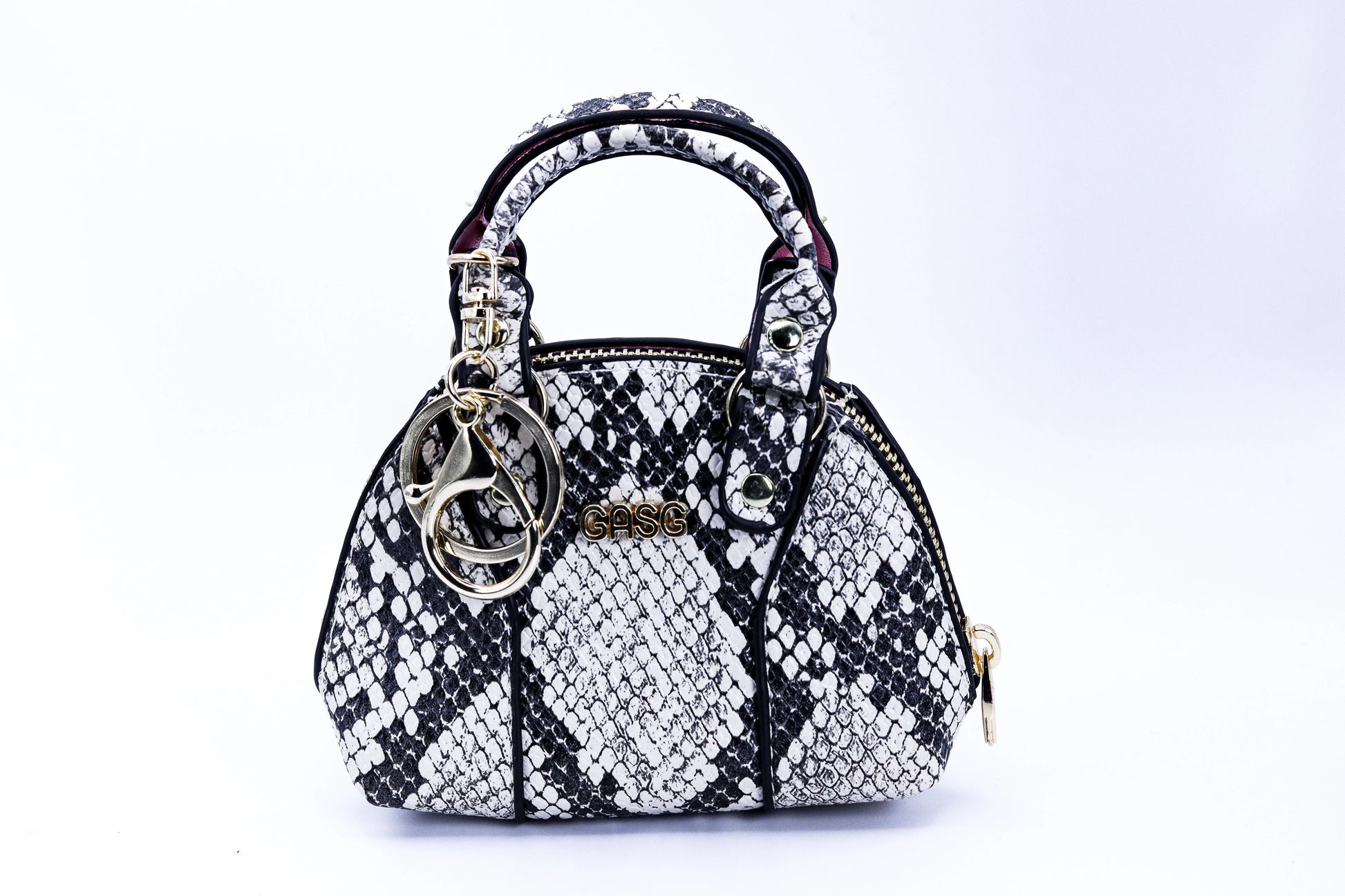 Cartera pequeña textura serpiente