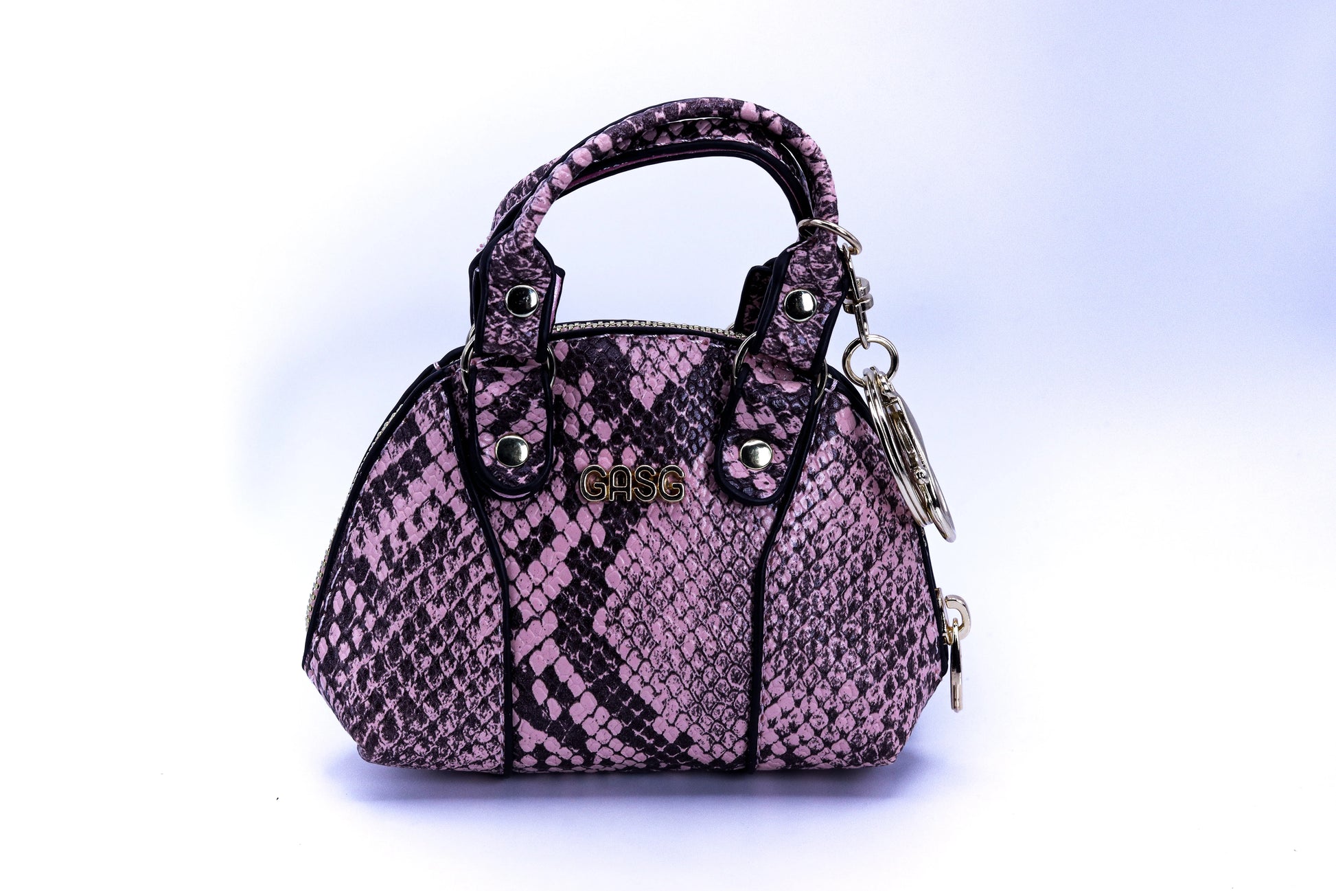 Cartera pequeña textura serpiente