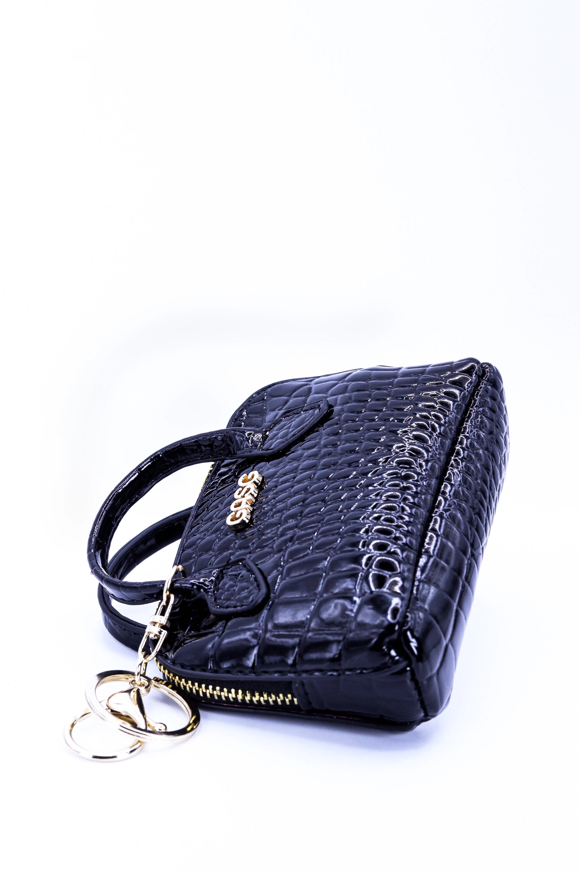 Cartera pequeña textura cocodrilo