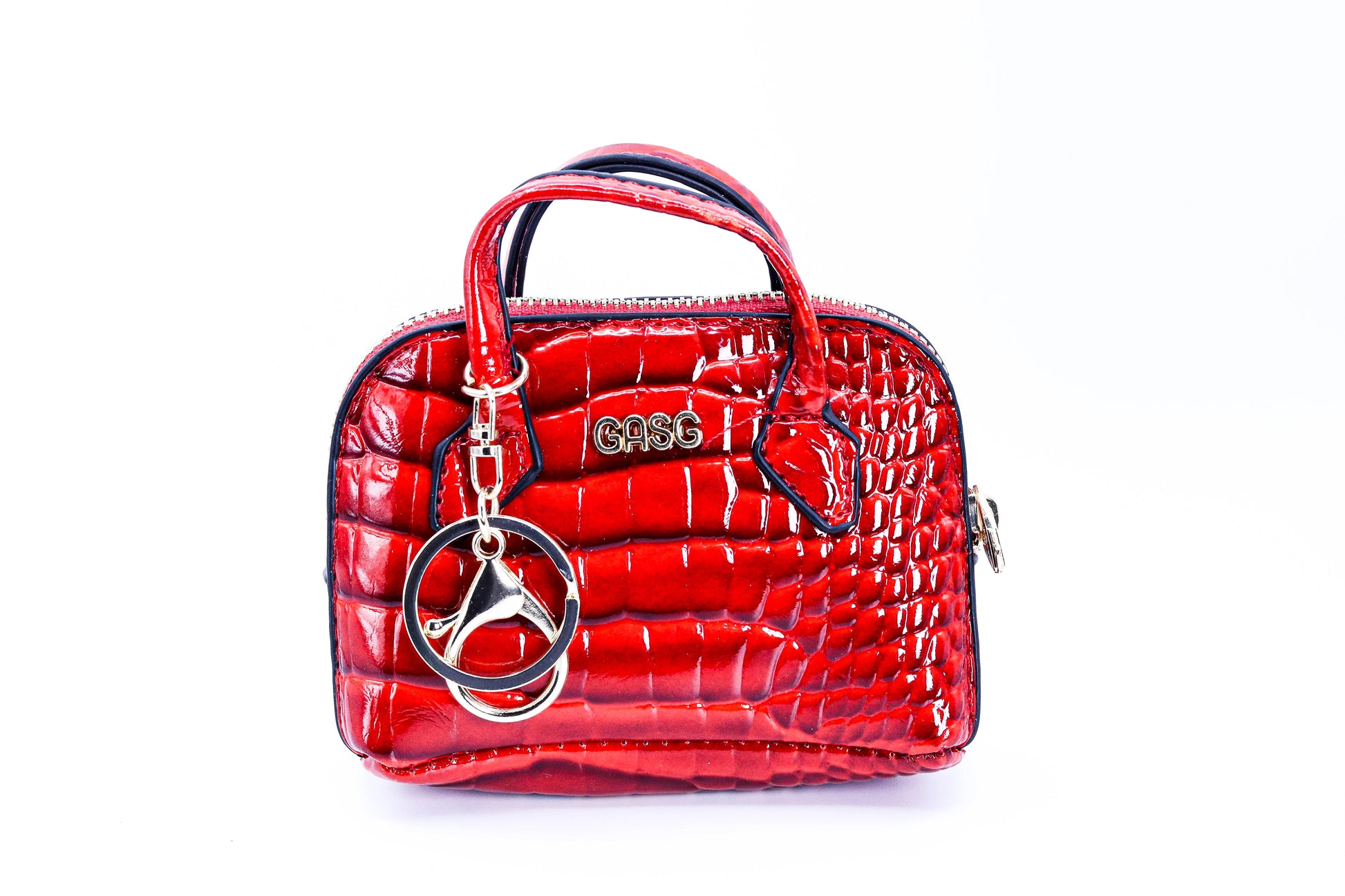 Cartera pequeña textura cocodrilo