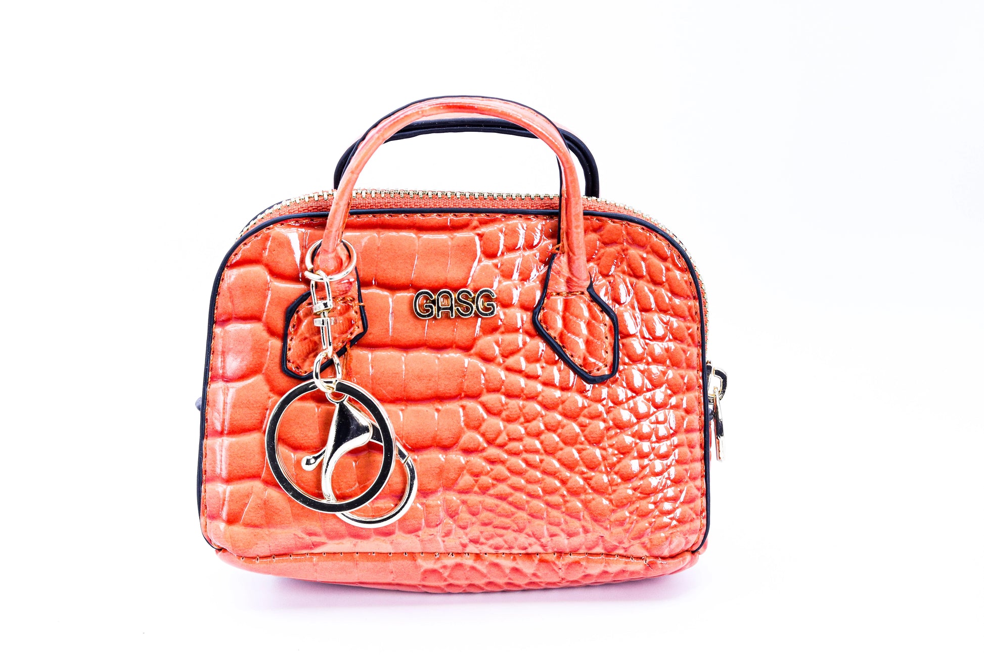 Cartera pequeña textura cocodrilo