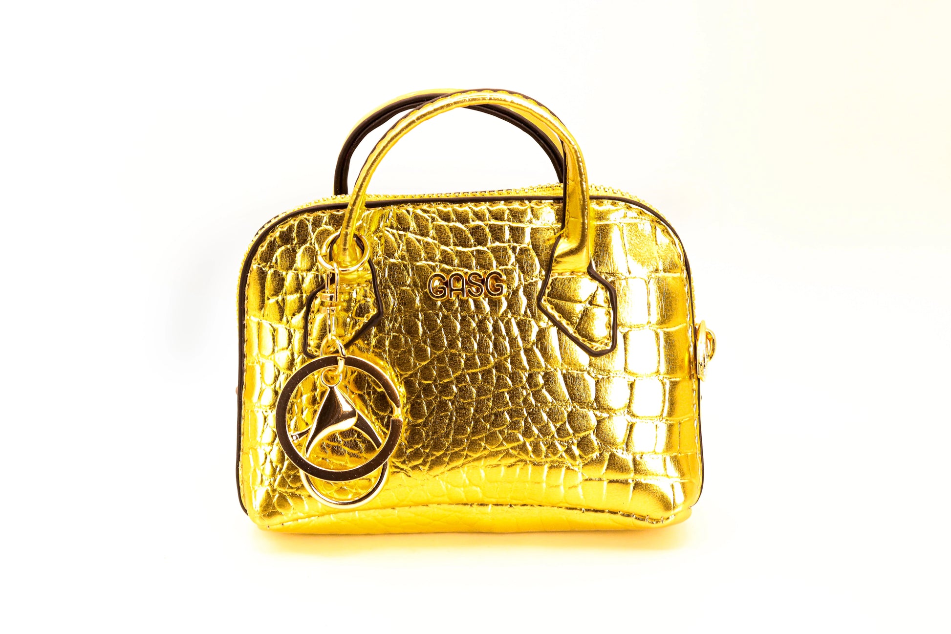 Cartera pequeña textura cocodrilo