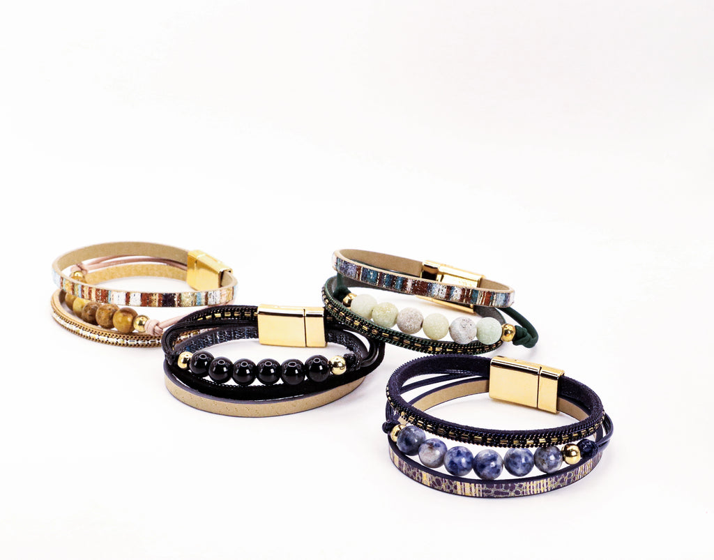 Pulsera diseño perlas