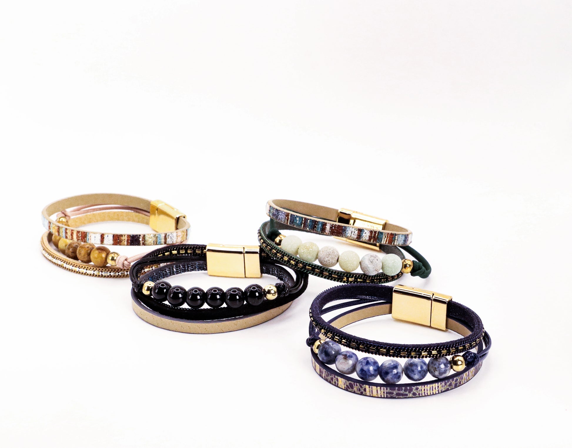 Pulsera diseño perlas